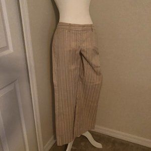 Express Studio Editor Pant Pinstripe Size 4